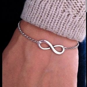 Silver Infinity Bracelet